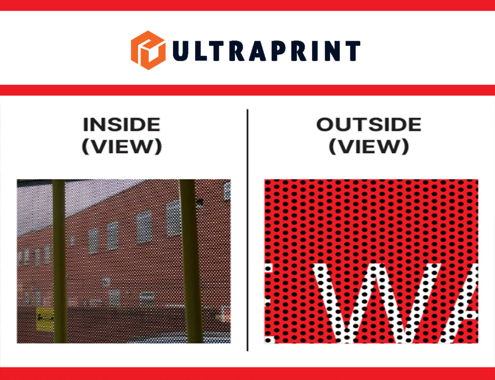 Stampa velikog formata UltraPrint Beograd One Way Vision